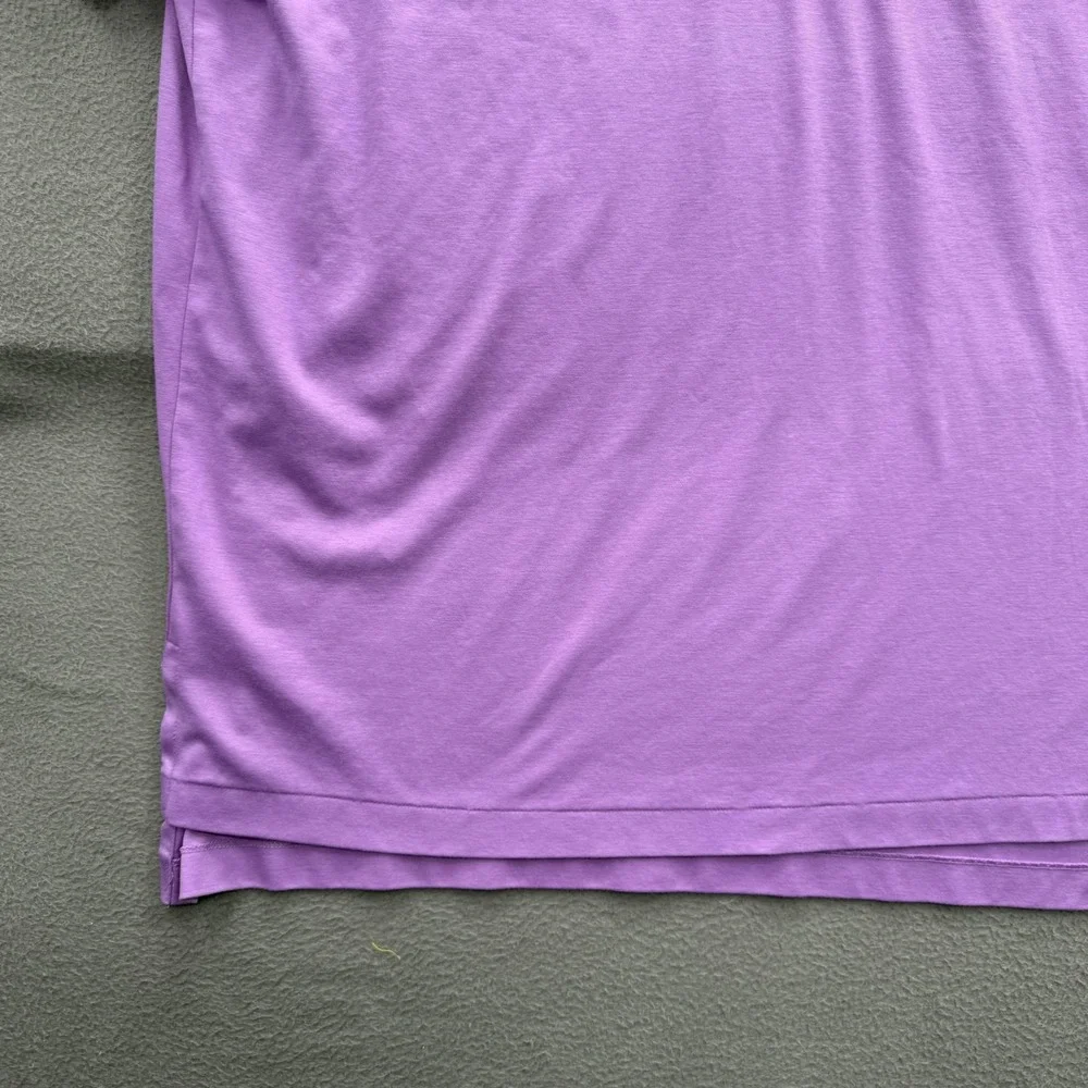 Polo Ralph Lauren Polo Shirt Mens 2XL Purple Pima Soft Touch Pony Logo Cotton